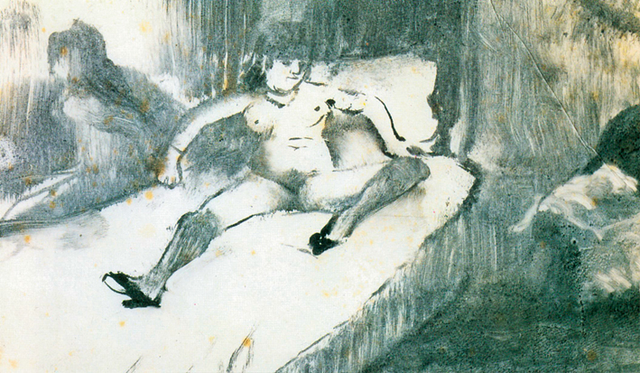  Degas Edgar, Repos sur le lit Rest on the bed